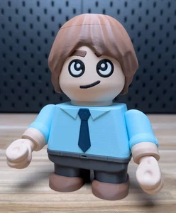 3D Printed Jim Halpert Medium Scale 6"-8" Chunk - Picture 1 of 3