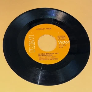 Charley Pride Hope You’re Feelin Me Searching For The Morning Sun 45 Record 7" - Picture 1 of 2