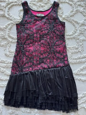 Elisa B. 女童碎花连衣裙,尺寸 M — 第 1/4 张图片