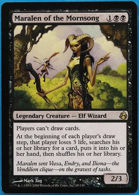Maralen of the Mornsong Morningtide NM Black Rare MTG CARD (ID# 507646) ABUGames - Image 1 of 2