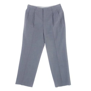 Aquascutum Set Up 6684201 Lana Doppia Giacca Pantaloni Setup Grigio 94AB4 Usato LIFE-0 - Foto 1 di 9