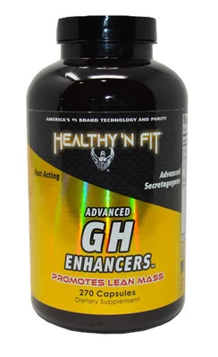Healthy N Fit- GH Enhancers 270 Caps - GH, IGF1, NO2: Recovery, Rest, Repeat - Image 1 of 3