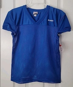 Riddell Practice Jersey Blue Youth S, NEW - Picture 1 of 5