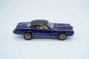 1968 Hot Wheels Redline Custom Eldorado Purple White Interior Black Roof - U1861 - Picture 1 of 7