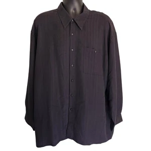 Pierre Cardin XXL Button Down Shirt Long Sleeve Striped Casual - Picture 1 of 4