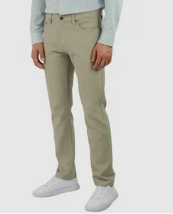 Jachs Men's Straight Leg 5 pockets Pant Tan Size 34x34 - Picture 1 of 7