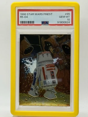 1996 Star Wars Finest R5-D4 #85 PSA 10 - Image 1 of 3