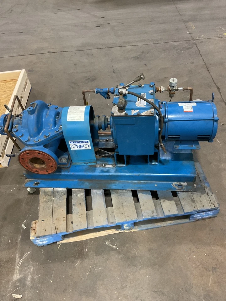 Peerless Split Case Centrifugal Pump Flanged 7.5HP 208-230/460V #4069FMLSIK31 - Image 1 of 4