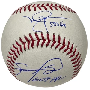 Sammy Sosa & Mark McGwire Dual Signed ROMLB Baseball w/ HR Ins Beckett W BAS COA - Picture 1 of 3