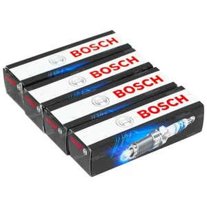 4 x Bosch Spark Plugs Set for Subaru Forester SG 2.5L 4cyl EJ253 2005~2008 - Picture 1 of 1