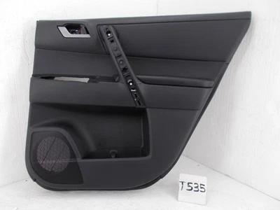 Novo Painel de Guarnição de Porta Traseira Toyota 2008-2013 Highlander Couro Preto Fabricante de Equipamento Original SEM JBL - Imagem 1 de 2