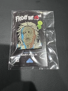 Friday The 13th Part 2 Voorhees Head Enamel Pin Gary Pullin Waxwork Records - Picture 1 of 2