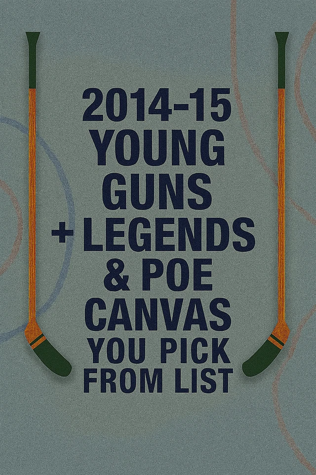 2014-15 Upper Deck Young Guns & POE Canvas U-Pick From The List - Image 1 of 1