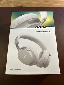 New Bose QuietComfort Ultra Bluetooth Wireless Headphones - White - SEALED - Picture 1 of 4