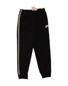 NIKE Girls Tracksuit Trousers Joggers 10-11 Years Medium Black Polyester DX20 - Picture 1 of 3