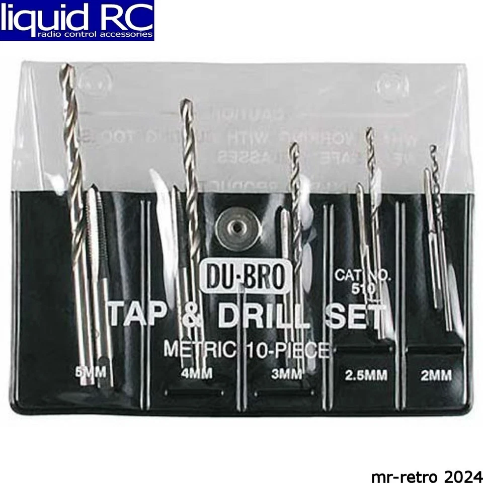 Grifo y taladro métrico DU-BRO 510 Dub510 10 piezas métrico surtido métrico Foto 1 de 1