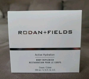 Rodan And Fields Active Hydration Body Replenish Cream Full Size 200 mL 6.76 Fl - Picture 1 of 5