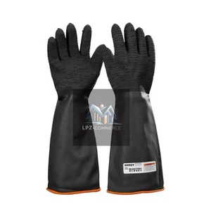 Hardy Sandstrahlhandschuhe mit langen Manschetten gummibeschichtet - (1 Paar) - Bild 1 von 5