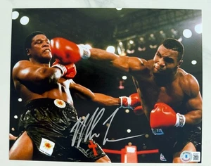 SIGNIERTES Mike Tyson Foto 8x10 Autogramm mit Beckett COA - Bild 1 von 3