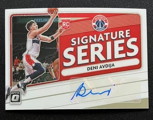 Deni Avdija ROOKIE Signature Serie 2020-21 Panini Donruss Optic #SS-DEN - Bild 1 von 3