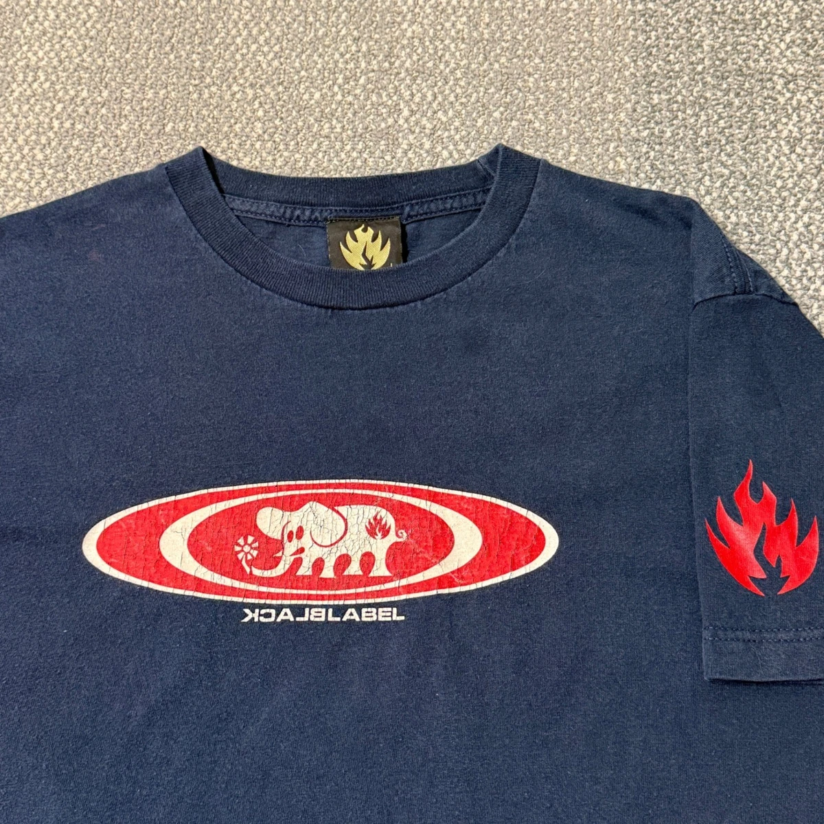 90s Black Label ブラックレーベル イーグルロゴT USA L 90s Black Label ブラックレーベル イーグルロゴT USA L 【WEB・一