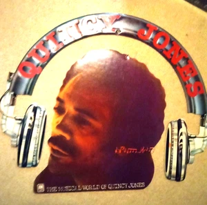 QUINCY JONES PROMO PLATTENLADEN HÄNGENDES DISPLAY MOBIL - Bild 1 von 1