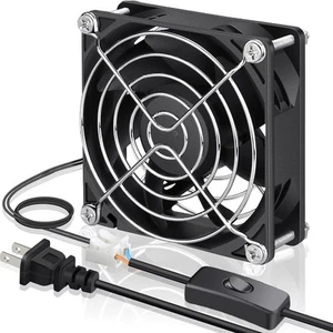 GDSTIME EC Lüfter 80mm x 25mm AC 110V 115V 120V 220V 240V - Bild 1 von 8