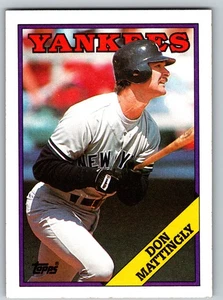 Don Mattingly - #300 - New York Yankees - 1988 Topps - - Bild 1 von 2