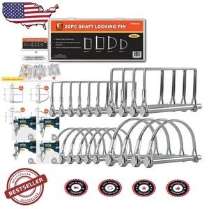 20 Stück Anhängerkupplung Sicherungsstifte - verzinkt, rostbeständig - Bild 1 von 10