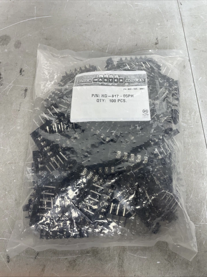 block master blocks hd-817-05ph Bag Of 100 - Image 1 of 2