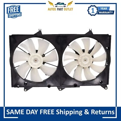 Nuevo conjunto de ventilador de refrigeración de doble radiador para Toyota Camry 2004-2008 Lexus ES330 Foto 1 de 4