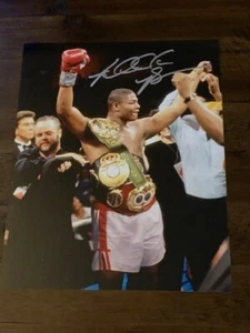 RIDDICK "Big Daddy" BOWE signed / handsigniert 8x10 Pose 2 - Bild 1 von 1