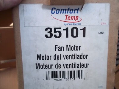 COMFORT TEMP   FAN MOTOR  P/N   35101 - Image 1 of 2