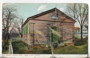 Vtg Postcard - Butler School 1804 - Hyde Park, Massachusetts 1909 - Picture 1 of 2