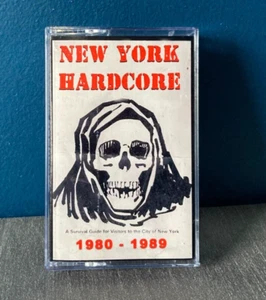 Punk Rock Cassette Tape - New York Hardcore 1980 - 1989, aka Fear City, 21 Bands - Picture 1 of 6
