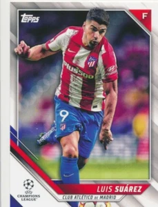 #9 LUIS SUÁREZ 2021-22 Topps UEFA Champions CLUB ATLÉTICO DE MADRID - Imagen 1 de 2