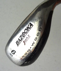 TOUR EDGE BAZOOKA JMAX 6 IRON-WOOD GOLF CLUB 30° LOFT RH GRAPHITE FLEX A 37-1/2" - Picture 1 of 9