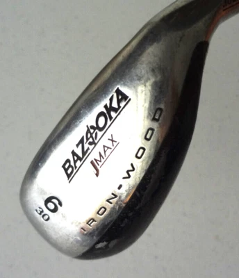 TOUR EDGE BAZOOKA JMAX 6 IRON-WOOD GOLF CLUB 30° LOFT RH GRAPHITE FLEX A 37-1/2" - Image 1 of 4