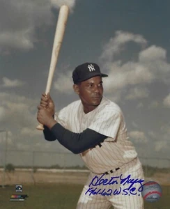 Signed 8x10 HECTOR LOPEZ New York Yankees Autographed photo - COA - Picture 1 of 1