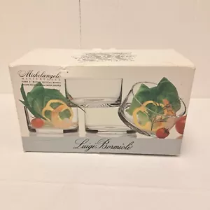 Vintage Luigi Bormioli Michelangelo Masterpiece 5 ” Blown Crystal bowls Romania - Picture 1 of 8