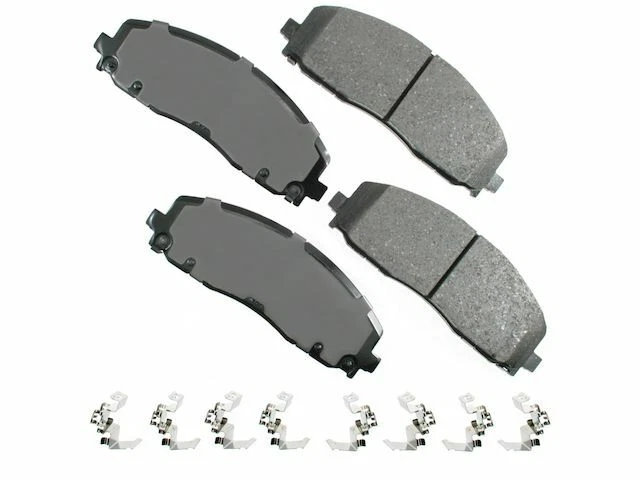 前 Akebono 刹车片套装适合道奇 Journey 2012 - 2018 98QMTP — 第 1/1 张图片