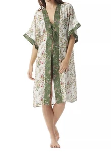 Vince Camuto Women's Printed Kimono MIDI Swim Cover-up, Floral, Small, $162 - Picture 1 of 4