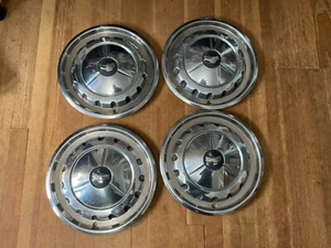 Set Of Four , 1957 Chevy  Bell Air 14” Hubcaps  - Picture 1 of 10