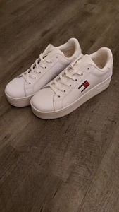 Tommy Hilfiger- Tommy Jeans- Sneakers TJW Flatform ESS Gr. 41 weiß neu - Bild 1 von 5