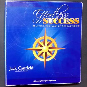 22 CD BINDER SET Jack Canfield, Effortless Success, Living The Law Of Attraction - Picture 1 of 6