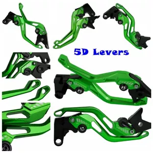 1987-2008 For Kawasaki Vulcan 88 1500 1600 FRONT 5D BRAKE & CLUTCH LEVERS CNC - Picture 1 of 10