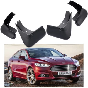 4 Mud Flaps Splash Guard Fender Car Mudguard New for Ford Fusion Sedan 2013-2018 - Picture 1 of 8