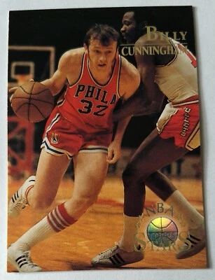 BILLY CUNNINGHAM, 1996 TOPPS NBA STARS #12, 76ers - Image 1 of 2