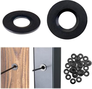 Muzata 40Pack Cable Railing Kit Black Adhesive Sleeve CR76 Bundled With Cable 36 - Picture 1 of 1