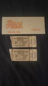 (2) 1982 Doobie Brothers Ticketstubs mit Originalumschlag Toller Zustand - Bild 1 von 4